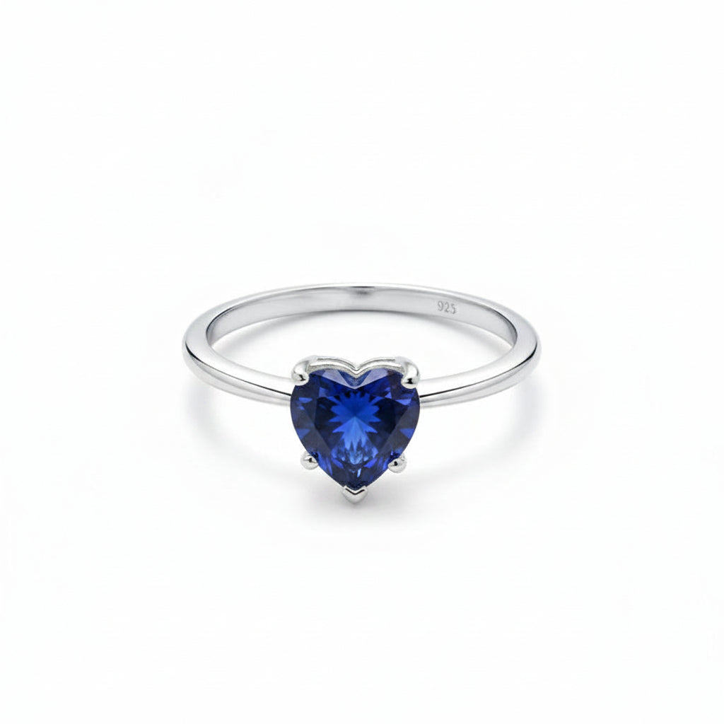 Amora Hearts Blue Ring