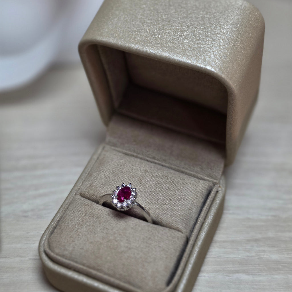 Lumière Ruby Red Ring