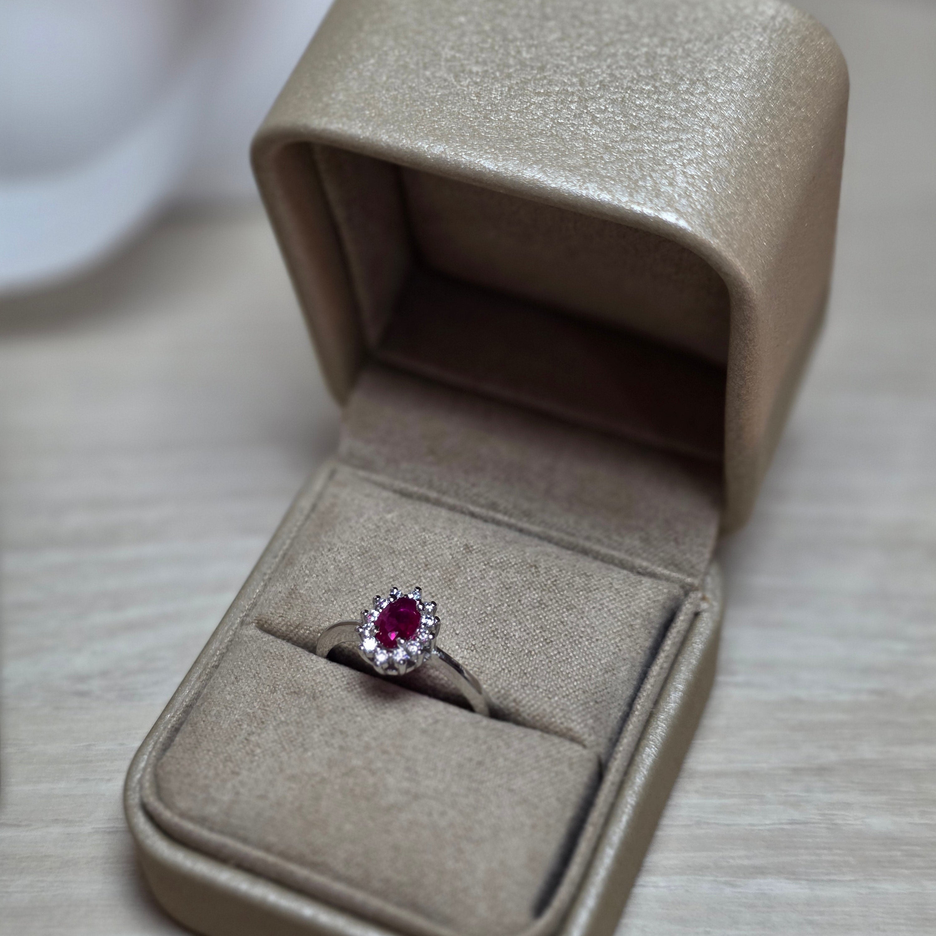 Lumière Ruby Red Ring