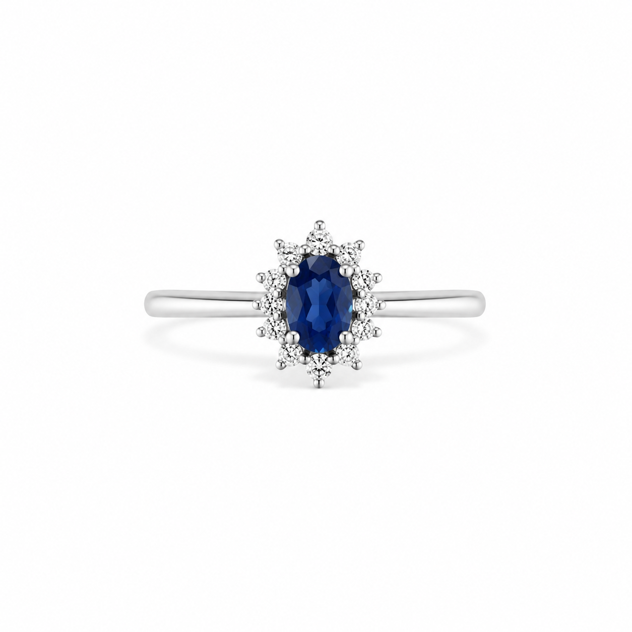 Lumière Sapphire Blue Ring